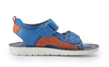 Load image into Gallery viewer, Start-rite Beachball Bright blue & Orange sandal