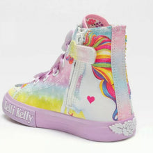 Load image into Gallery viewer, Lelli Kelly Unicorn Mid Hightop Fantasia Lilla - LK9099