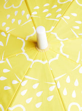 Load image into Gallery viewer, Grass & Air Yellow Colour Revealing Umbrella