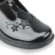 Load image into Gallery viewer, Start-rite Star Jump Patent School shoe
