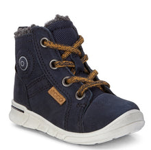Load image into Gallery viewer, Ecco First Mid Cut Boot in Navy - 754211