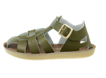 Load image into Gallery viewer, Salt-Water Shark Sandal Olive