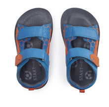 Load image into Gallery viewer, Start-rite Beachball Bright blue & Orange sandal