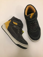 Load image into Gallery viewer, Lurchi Barney Tex Waterproof Boot in Charcoal & Mustard