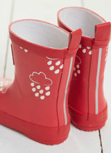 Load image into Gallery viewer, Grass & Air Dark Coral Colour Revealing Welly