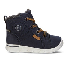 Load image into Gallery viewer, Ecco First Mid Cut Boot in Navy - 754211