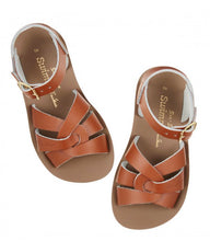 Load image into Gallery viewer, Salt-Water Swimmer Kids Sandal Tan