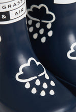 Load image into Gallery viewer, Grass & Air Navy Colour Revealing Welly