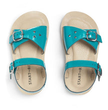 Load image into Gallery viewer, Start-rite Enchant Teal Glitter Sandal