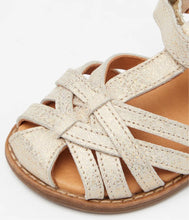 Load image into Gallery viewer, Froddo Lore Rosa Shiny Gold Sandal G3150222-2