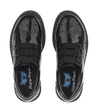 Load image into Gallery viewer, Start-rite Impulsive Patent Brogue School shoe