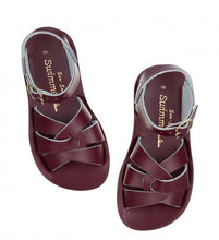 Load image into Gallery viewer, Salt-Water Swimmer Kids Sandal Claret