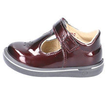 Load image into Gallery viewer, Ricosta Winona T-Bar in Burgundy/Rinde Patent