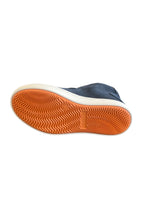 Load image into Gallery viewer, TT Kids Zig Zag Navy/Orange Waterproof Boot