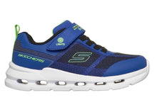 Load image into Gallery viewer, Skechers S-Lights Glide-Step Light Up Trainer Blue/Black