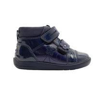 Load image into Gallery viewer, Start-rite Daydream Navy &amp; Patent Leather Boot