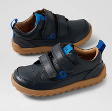 Load image into Gallery viewer, Bobux Dawn Navy/Gum Sole Barefoot Shoe