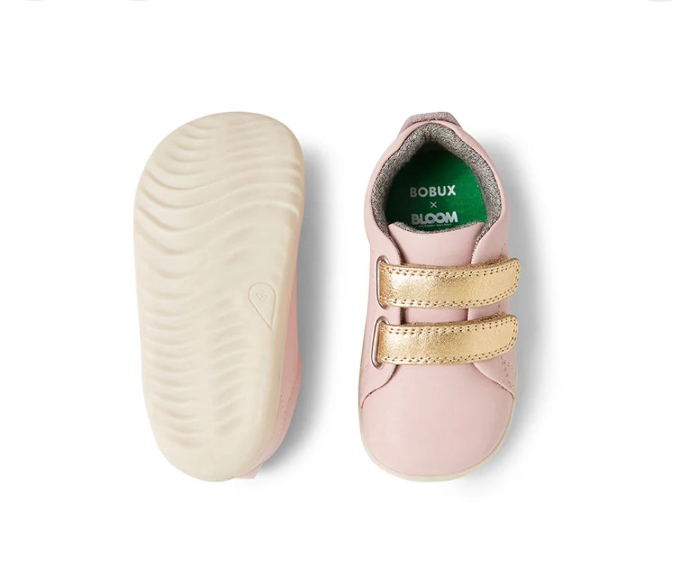 Bobux x BLOOM SU Grass Court Ballet Pink