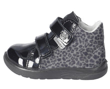 Load image into Gallery viewer, Ricosta Pepino Laury Black/Leopard Waterproof Boot