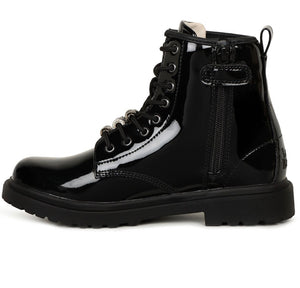 Lelli Kelly Willow Black Patent Leather Boot | LKHG7505