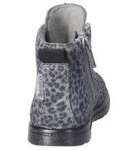 Load image into Gallery viewer, Ricosta Ilvy Grey/Black Leopard Print Suede Waterproof Boot
