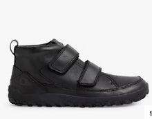 Load image into Gallery viewer, BOBUX TREK KID SCHOOL SHOE BLACK LEATHER