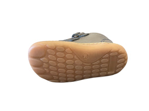Petasil Bora Navy Leather Barefoot Boot