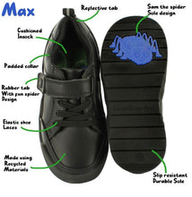 Load image into Gallery viewer, Little Green Feet Max School Shoe