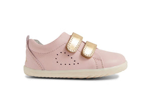 Bobux x BLOOM SU Grass Court Ballet Pink