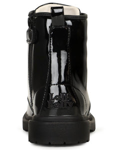 Lelli Kelly Willow Black Patent Leather Boot | LKHG7505