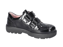 Load image into Gallery viewer, Ricosta Avery Black Patent School Shoe