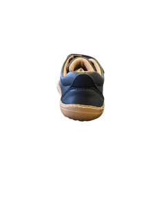 Petasil Paris Navy Leather Barefoot Shoe