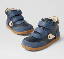 Load image into Gallery viewer, Bobux Champ High I-Walk Navy/Vintage Indigo Blue