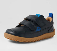 Load image into Gallery viewer, Bobux Dawn Navy/Gum Sole Barefoot Shoe