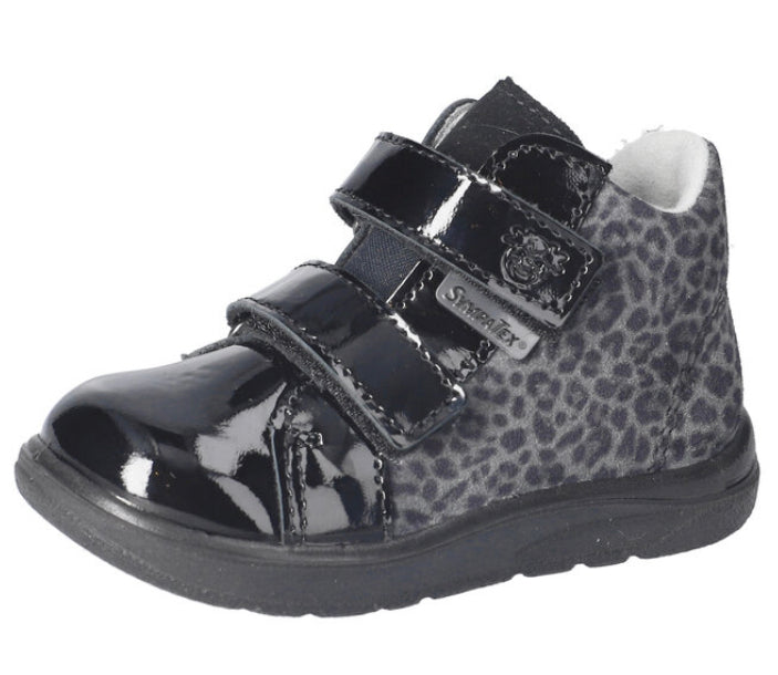 Ricosta Pepino Laury Black/Leopard Waterproof Boot
