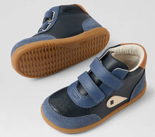 Load image into Gallery viewer, Bobux Champ High I-Walk Navy/Vintage Indigo Blue