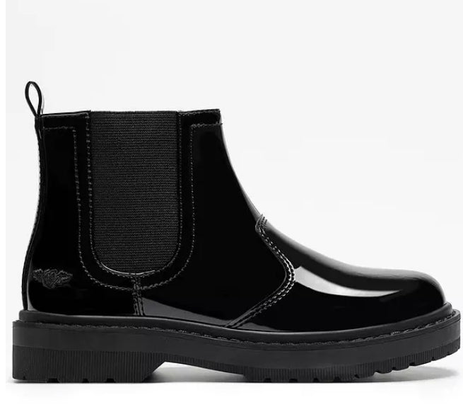Lelli Kelly Ruth Black Patent Leather Boot | LKHG5552