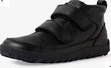 Load image into Gallery viewer, BOBUX TREK KID SCHOOL SHOE BLACK LEATHER