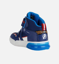 Load image into Gallery viewer, Geox Grayjay Captain America Light Up Hightop