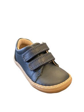Petasil Paris Navy Leather Barefoot Shoe