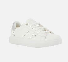 Load image into Gallery viewer, Geox J NETTUNO White/Silver Trainer