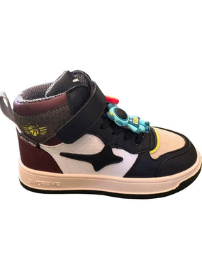 Shoesme Bordeaux Red High Tops Trainer