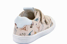 Load image into Gallery viewer, Froddo Rosario Beige Dino Leather Velcro Shoe