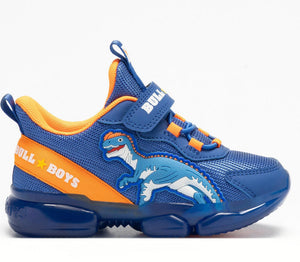 Bull Boys Dilofhosauro  Light Up trainer Royal/Orange - DNAL4502