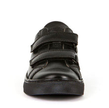 Load image into Gallery viewer, Froddo Morgan D Velcro G4130068 Black Leather School Shoe