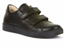 Load image into Gallery viewer, Froddo Morgan D Velcro G4130068 Black Leather School Shoe