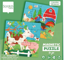 Load image into Gallery viewer, Scratch Magnetic Puzzle - Farm