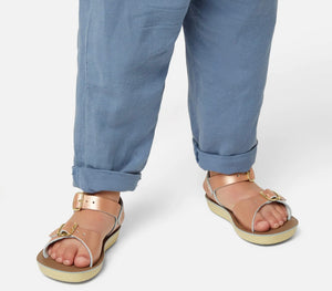 Salt-Water Surfer Sandal Rose Gold