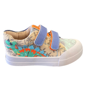 Go Bananas Dino Canvas - GB24SDINO-V Beige/Blue/Orange