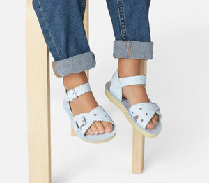 Salt-Water Sweetheart Sandal Light Blue